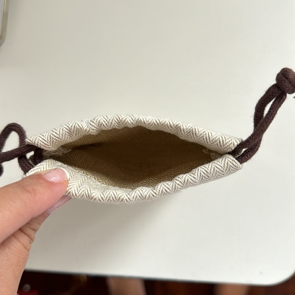 Authentic Hermes Mini Drawstring Dust Bag - Picture 4 of 4